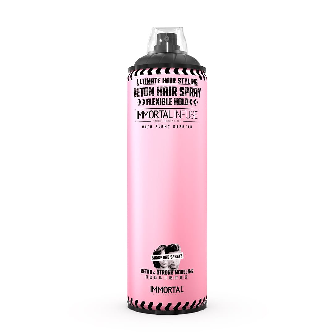 Immortal Infuse Beton Flexible hold hair spray 500 ml