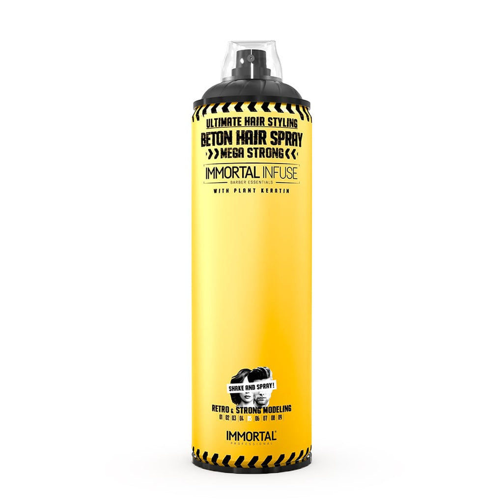 Immortal Infuse Beton Hair Spray - Mega Strong 16.9 oz