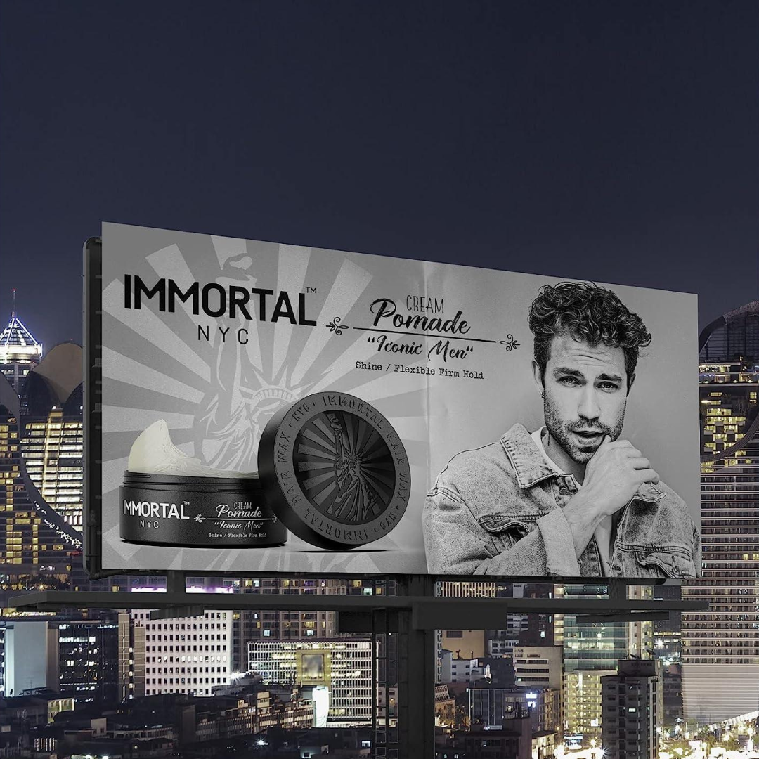 Immortal NYC Exclusive Cream Pomade [Iconic Men] 5.07 oz