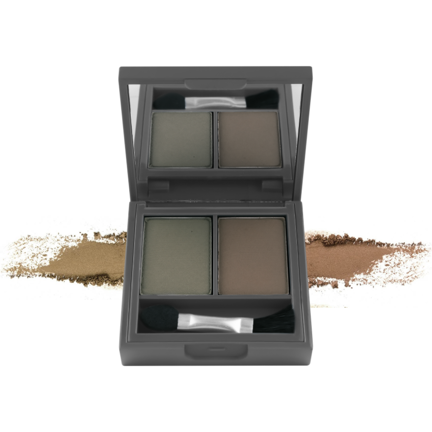 DUO EYESHADOW 201 PEARLY WHITE   BLACK VELVET