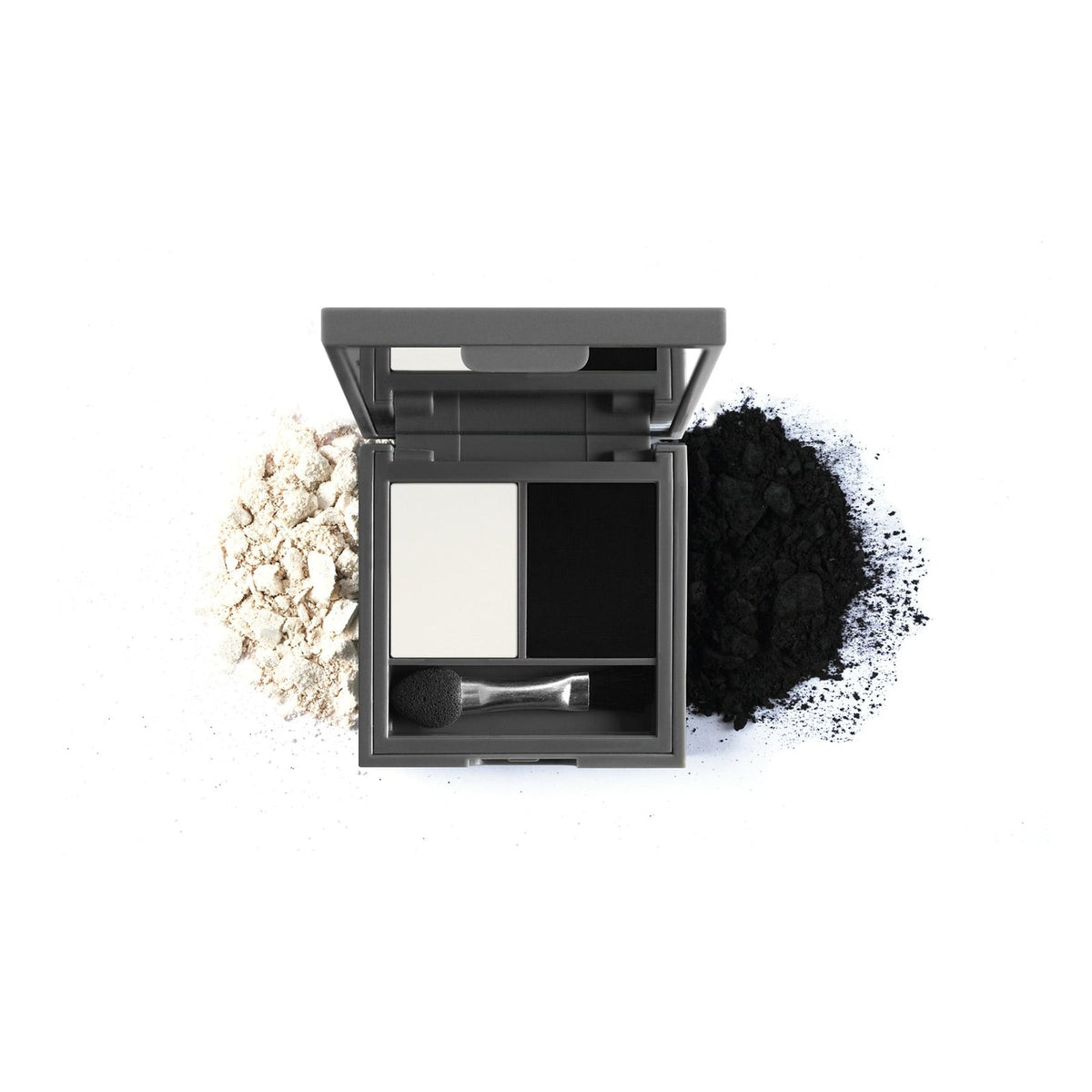 DUO EYESHADOW 201 PEARLY WHITE   BLACK VELVET