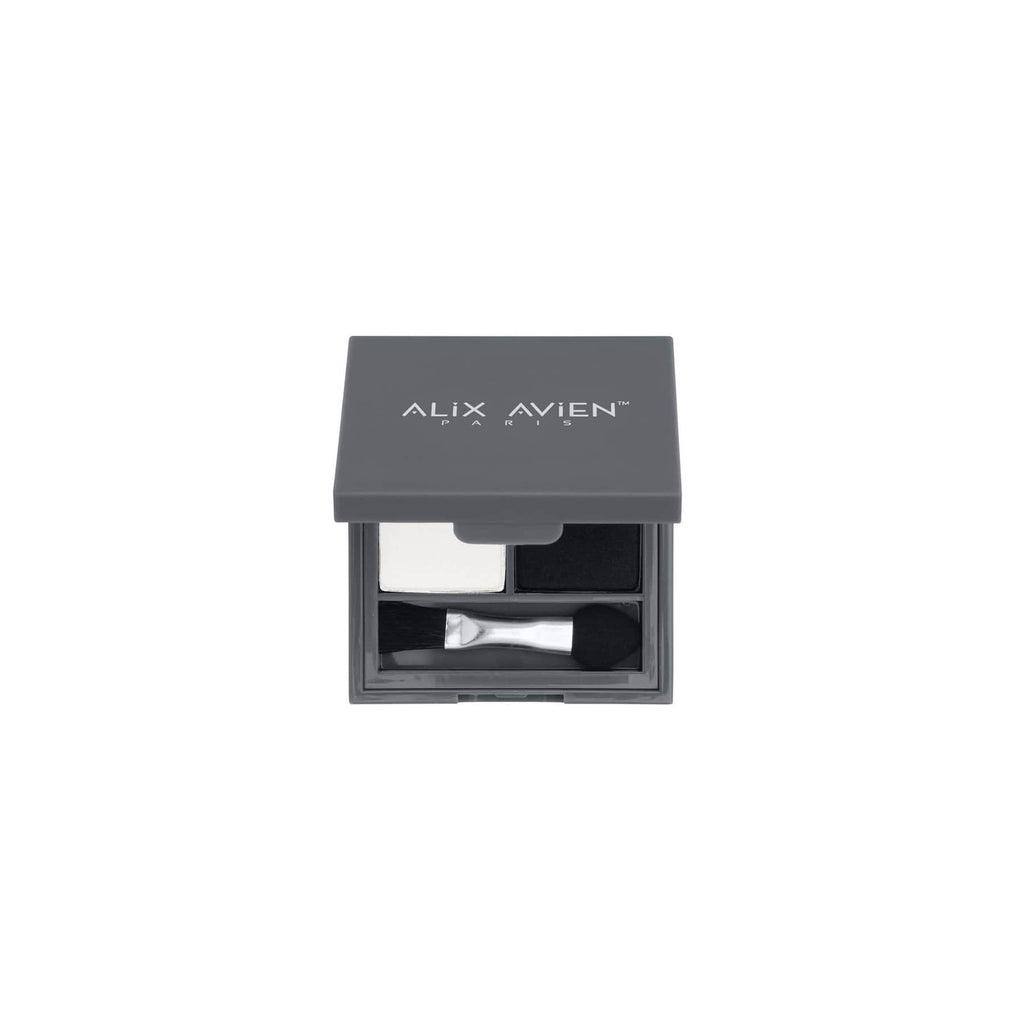 DUO EYESHADOW 201 PEARLY WHITE   BLACK VELVET
