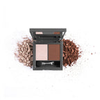 Duo Eyeshadow - 201-1 Pearly White - 201-2 Black Velvet