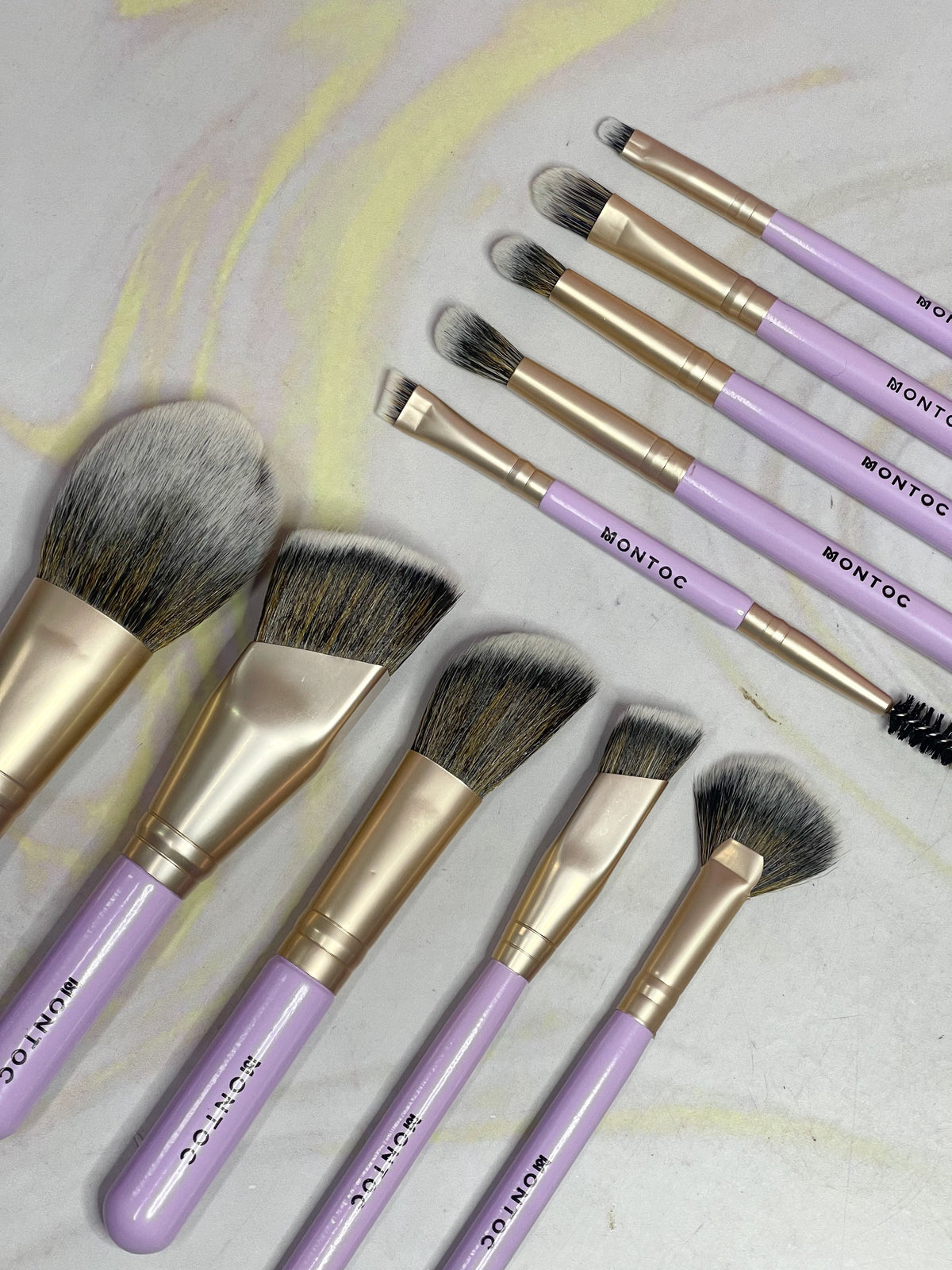 KIT DE BROCHAS VIAJERO PURPLE SOL MONTOC LP662