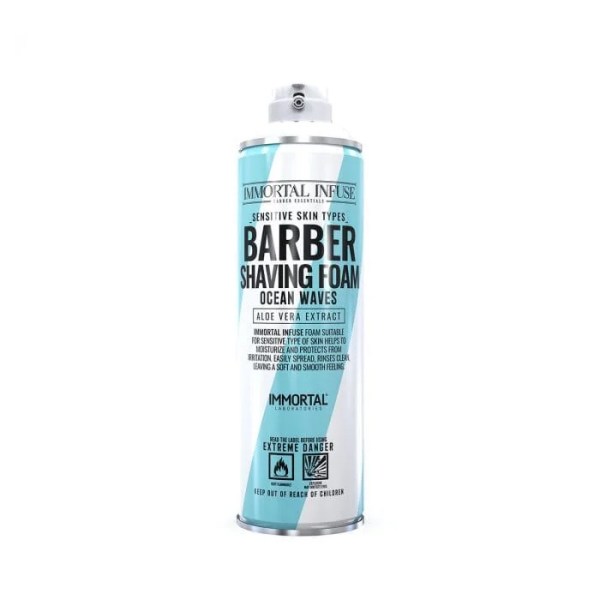 Immortal Infuse Barber Shaving Foam Ocean Waves 500ml