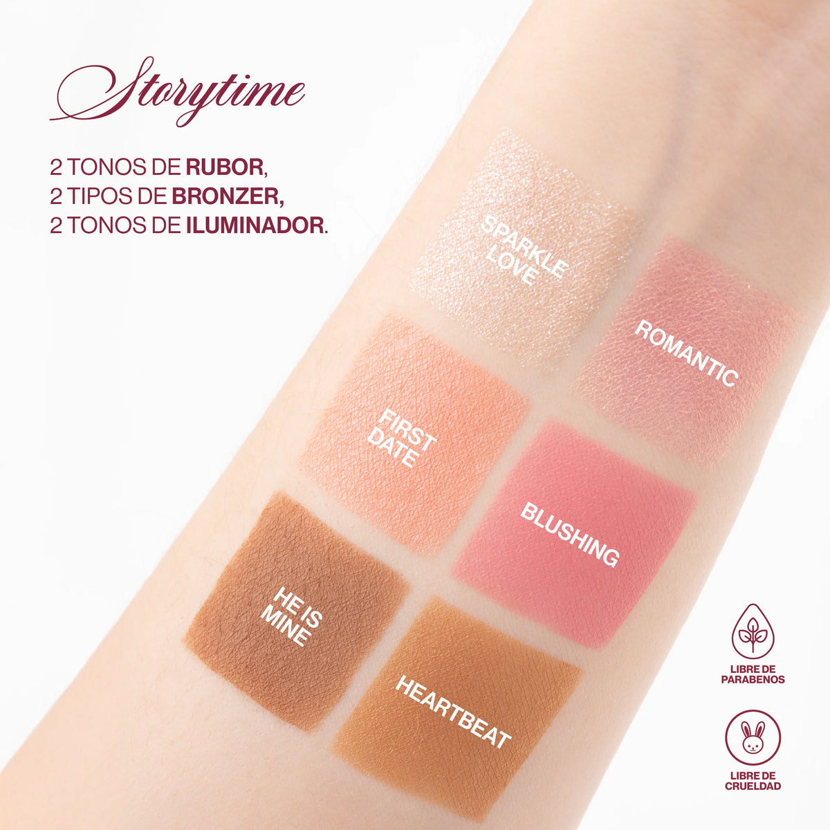 PALETA DE SOMBRAS STORYTIME SUBLIME
