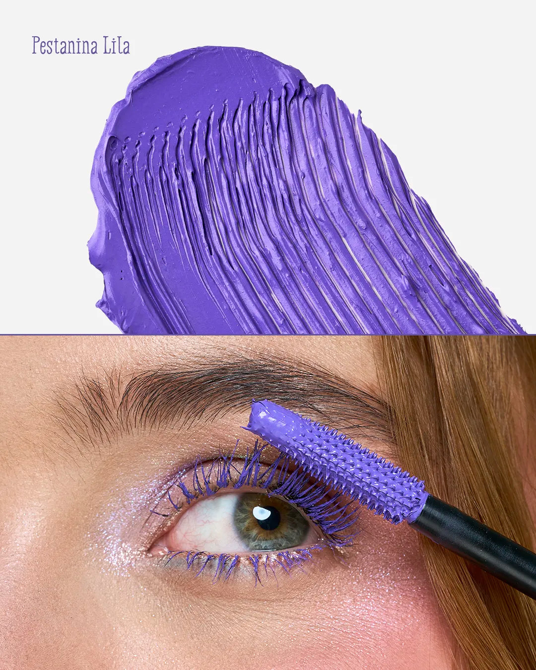 PESTAÑINA PEEL OFF MORADA LA SIRENITA