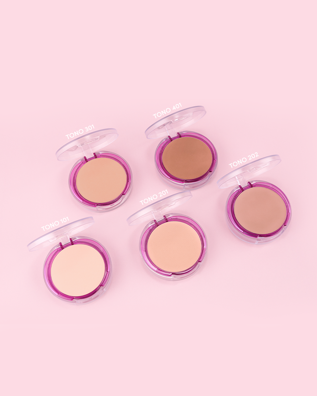 Polvo compacto Blurring