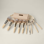 Kit mini brochas viajero nude