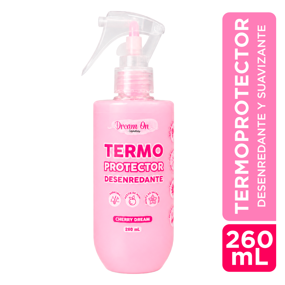 Termoprotector Capilar Desenredante - 260mL - Cherry Dream