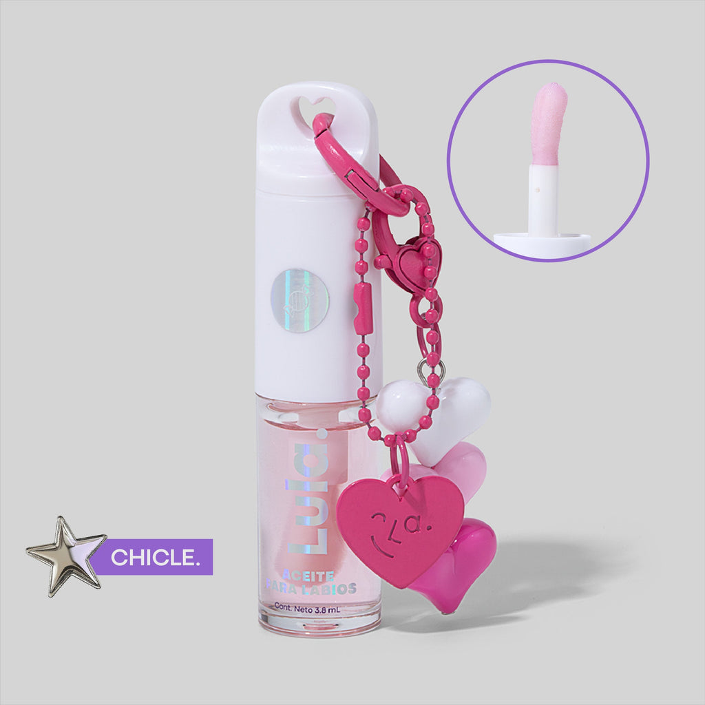 Aceite para labios con charm