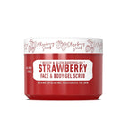 Immortal Infuse Strawberry Face & Body Gel Scrub 10.14 oz